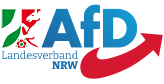 AfD NRW Logo